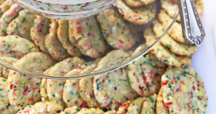 Lemon Kissed Funfetti Cookies