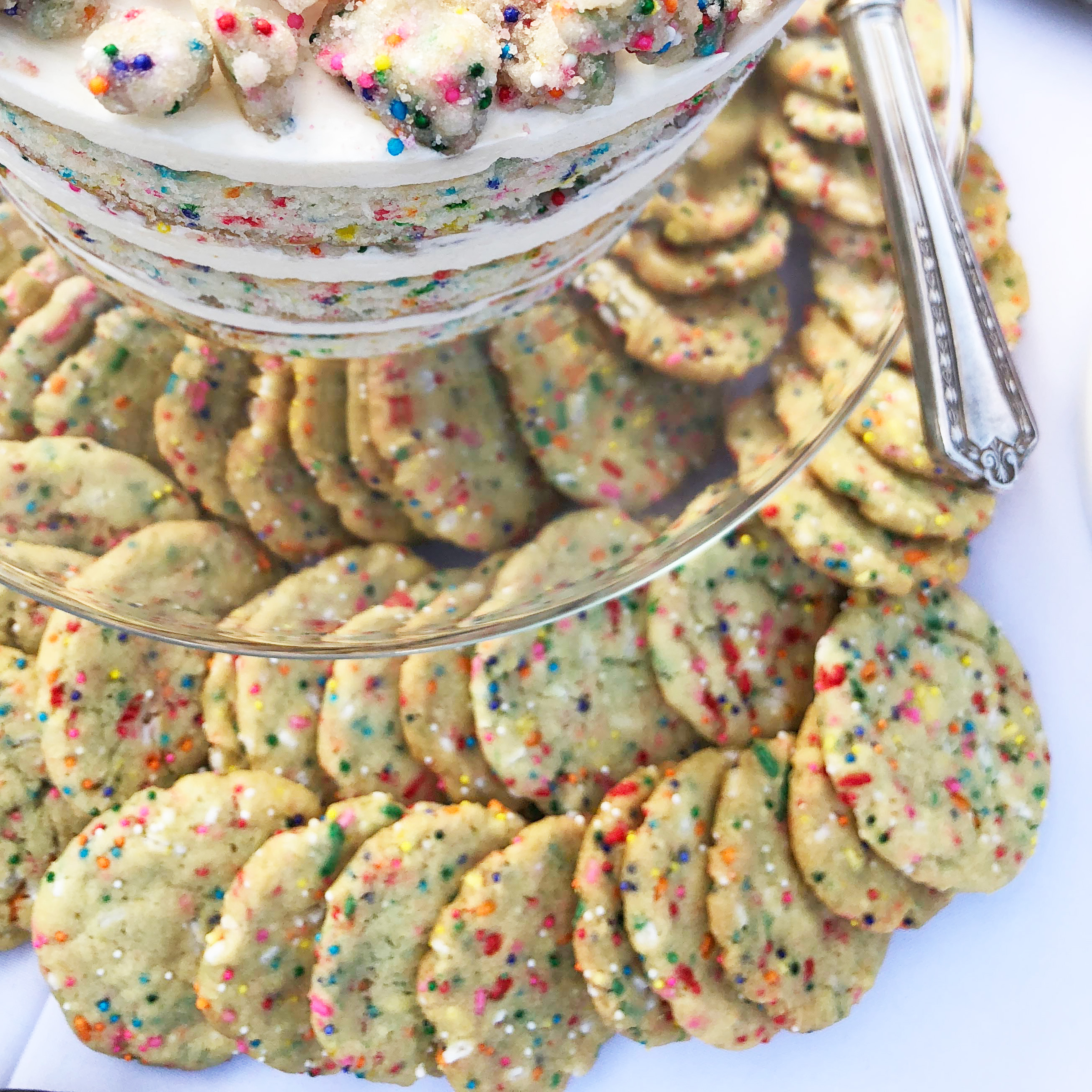 Lemon Kissed Funfetti Cookies